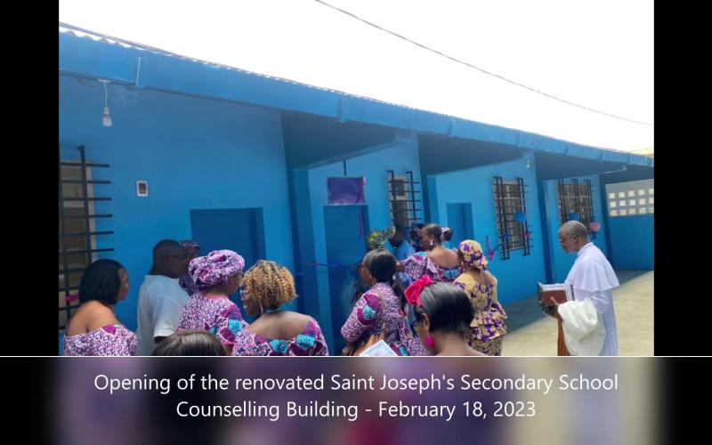 Opening of the SJSS Counselling Building - February 2023