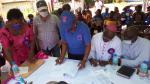 Signing of contracts for the multi-purpose building project